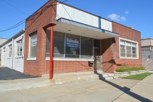 Front of shop – Building was constructed in 1955
